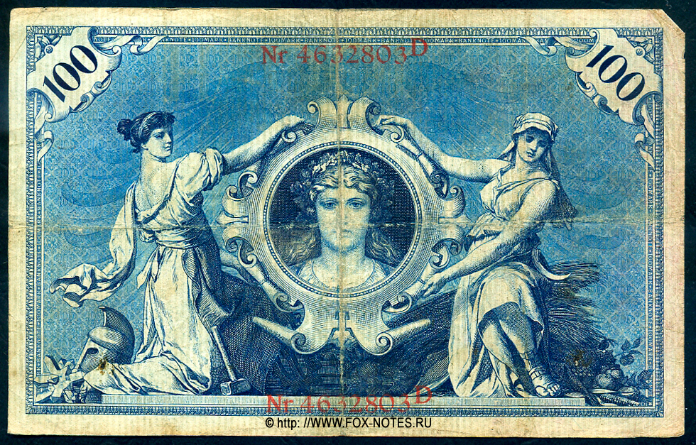 Imperial banknote of 100 MARK 1903