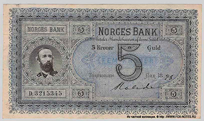 NORGES BANK  5   1898  