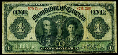 Dominion of Canada 1 Dollar 1911