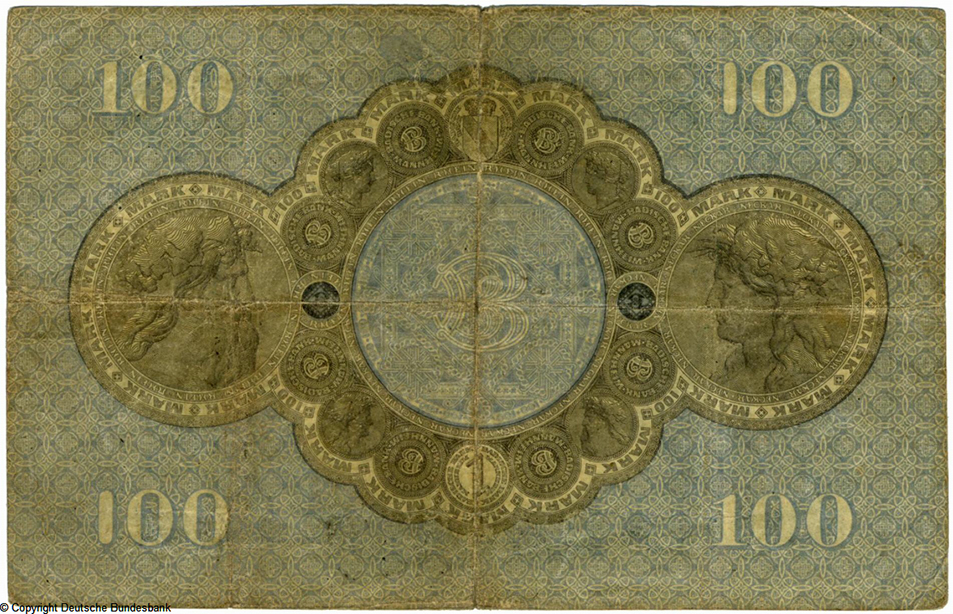 Badische Bank.100 Mark