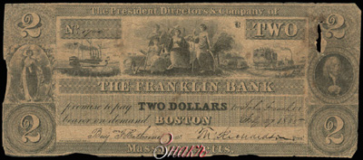 Franklin Bank 2  1835 /  