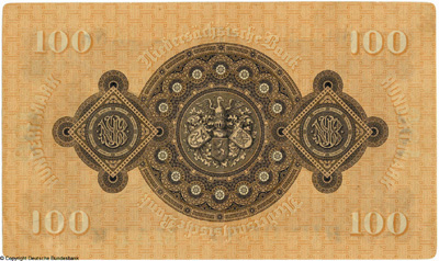 Niedersächsische Bank 100  1874 