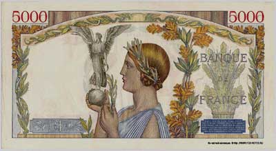 Banque de France 5000 francs 1935