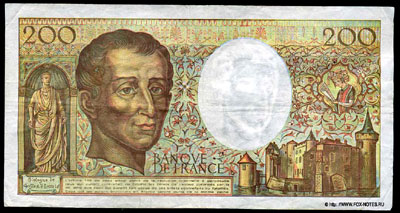 Banque de France 200 Francs 1992