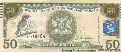 Тринидад и Тобаго 50 долларов 2012