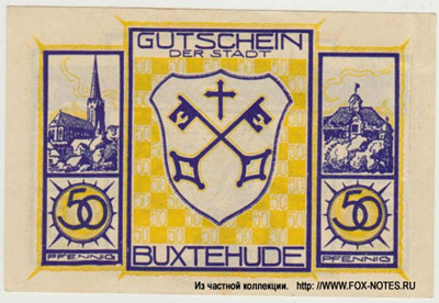 Stadt Buxtehude 50 pfennig