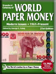 Standard Catalog of World Paper Money, Modern Issues, 1961-Present. 21st Edition.