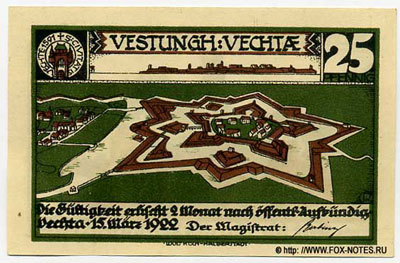 Stadt Vechta 25 нотгельд