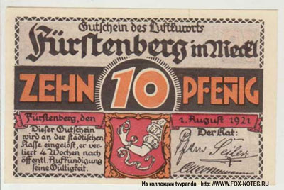 Fürstenberg 10 pfennig