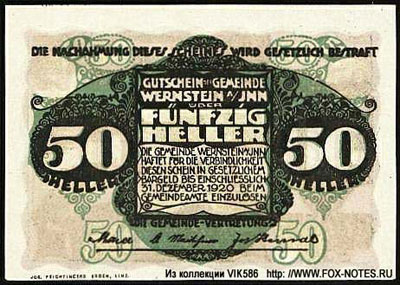 Notgeld Österreich Österreich-Ungarn