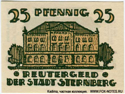 Stadt Sternberg  Reutergeld