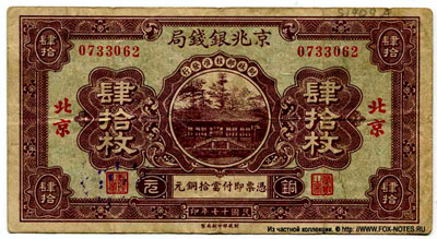 Ho Pei Metropolitan Bank 40   1929
