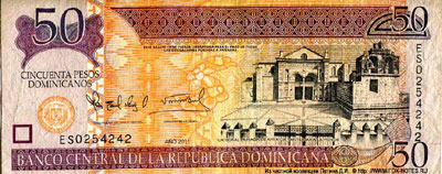 Доминиканская республика 50 песо 2011