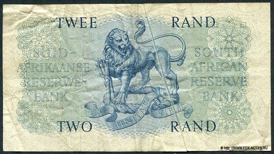 Южно-Африканская Республика 2 рэнда 1961