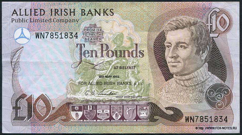 ALLIED IRISH BANKS PUBLIC LIMITED COMPANY 10 Pounds 18th MAY 1993.