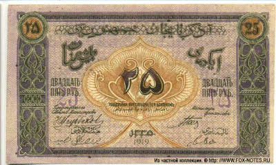��������������� ����������. ���� 25 ������ 1919.