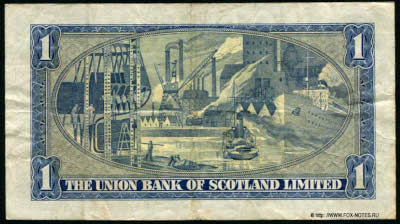 Union Bank of Scotland Limited 1 Pounds 17th October 1949.