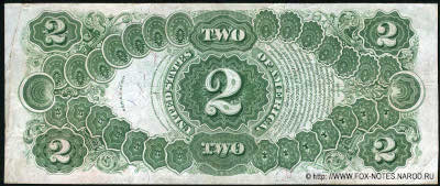 United States Notes 2 dollars 1917