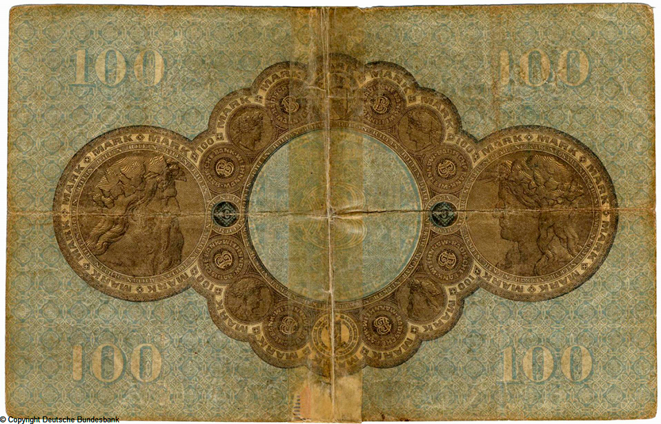 Badische Bank  100 Mark. 1. Oktober 1902. No 522772