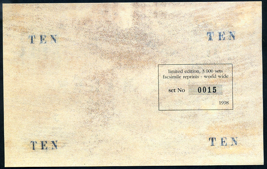 Deutsch-Neuguinea Treasury Note. 10 Mark. 1914.
