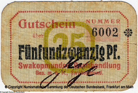 Deutsch-Südwestafrika 25 Pfennig
