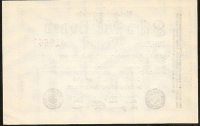 Reichsbank. Reichsbanknote. 10 Millionen Mark. 22. August 1923. 