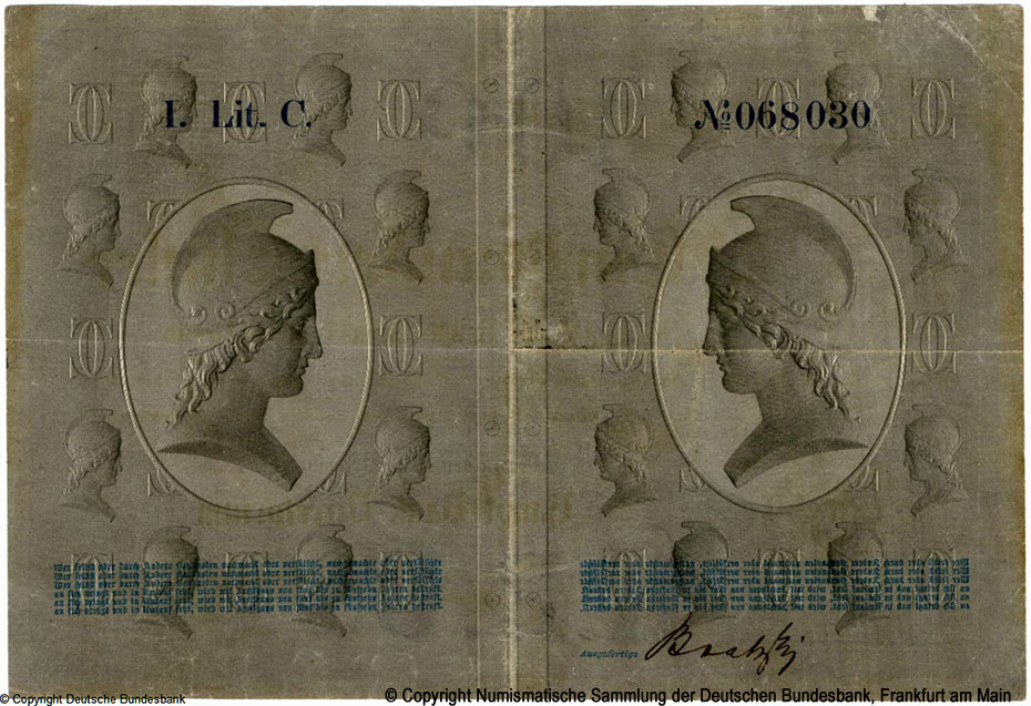 Preussische Haupt-Bank 100 Thaler 1864