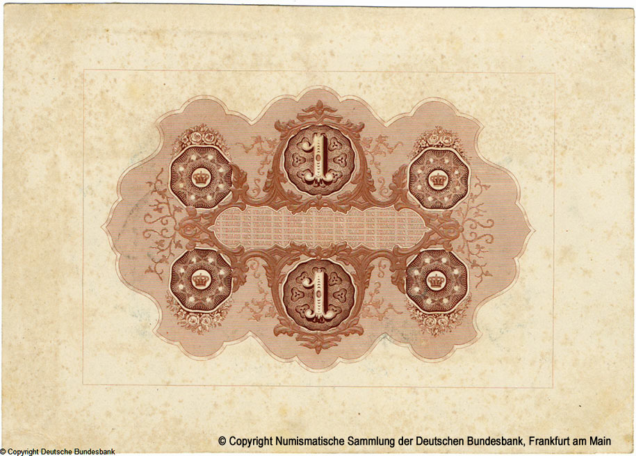  Herzogtum Sachsen-Gotha 1 Thaler 1860 Probedruck