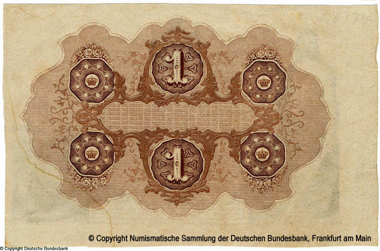  Herzogtum Sachsen-Gotha 1 Thaler 1860 Probedruck