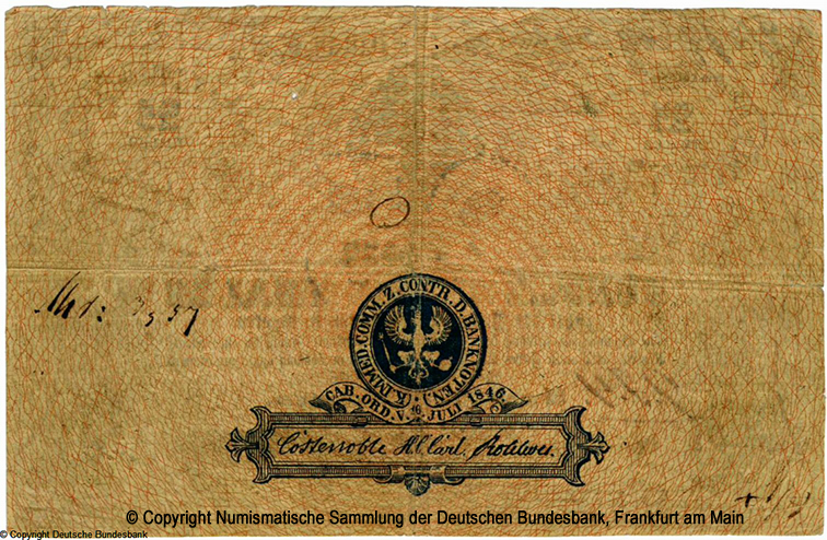 Königreich Preußen. Preußische Hauptbank 25 Thaler 1846