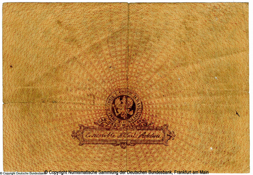 Königreich Preußen. Preußische Hauptbank 50 Thaler 1846 Fälschung