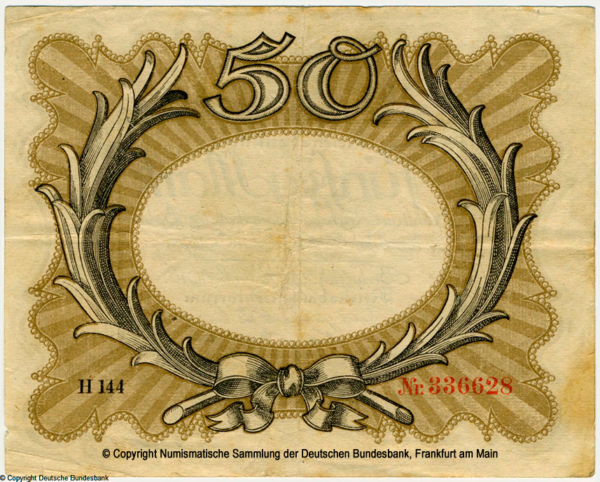   50  1918 Eierschein Nr
