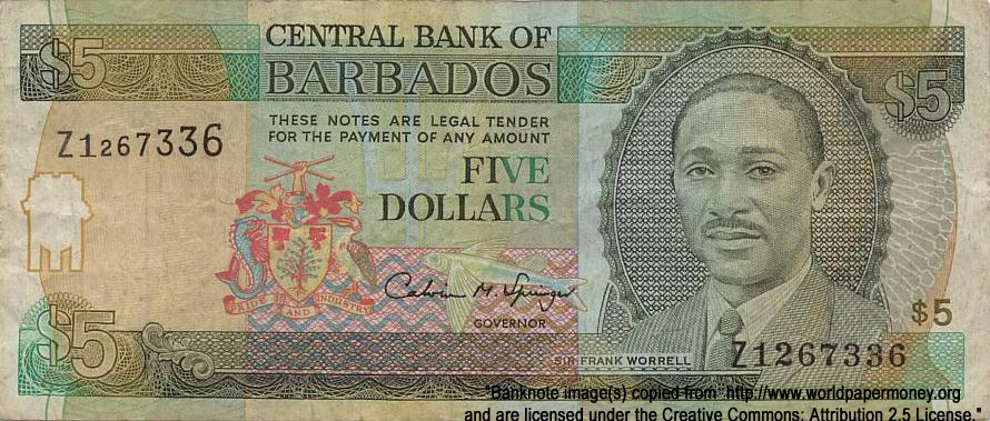  Central Bank of Barbados 5  1995