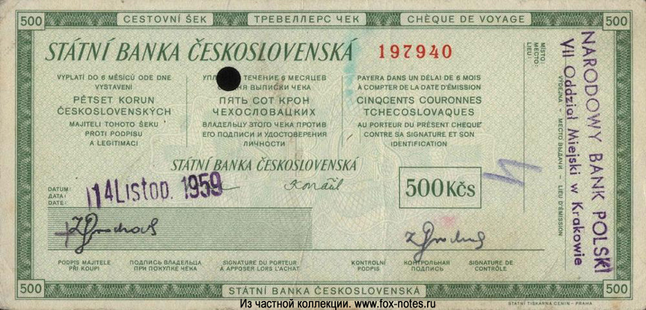    Státní Banka Ceskoslovensk 500 