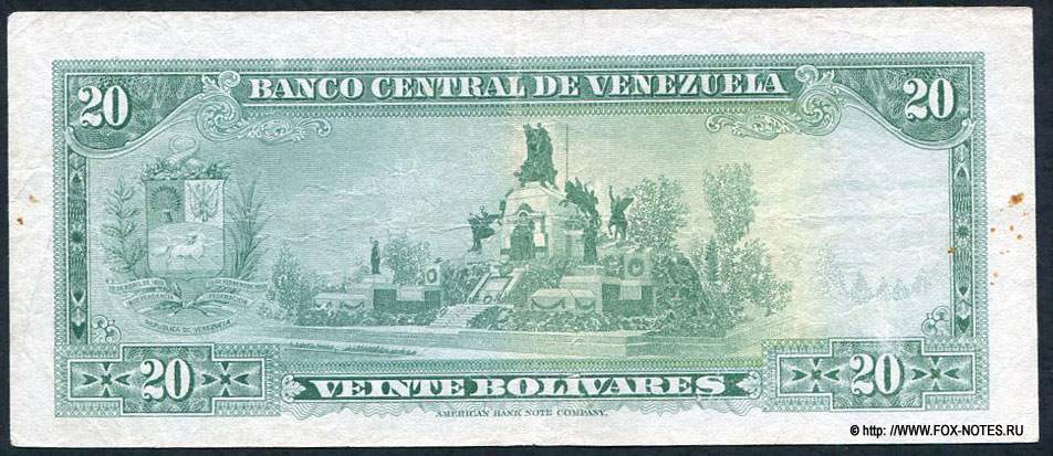 Banco Central de Venezuela.  20  1972