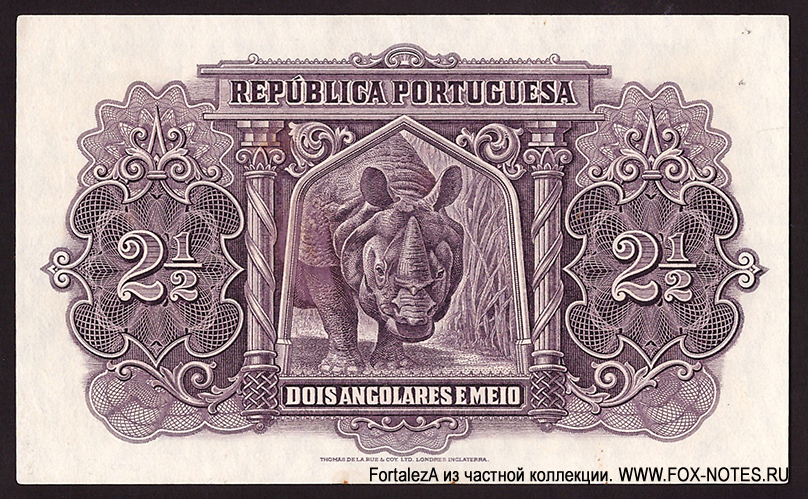   . República Portuguesa Govêrno geral de Angola. 2 !/2  1948