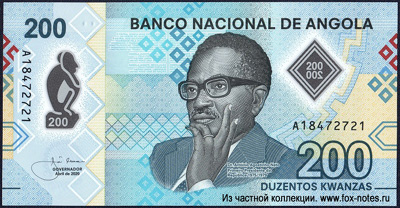 Республика Ангола. Banco Nacional de Angola. Выпуск 2020.