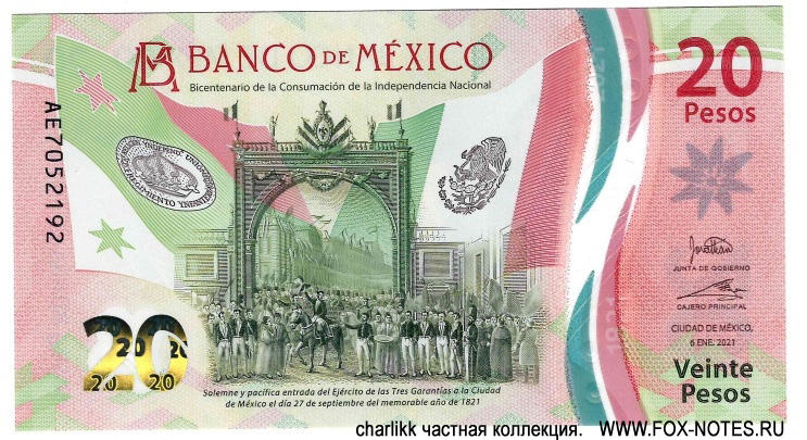 Banco de México.   . 20  2021   .