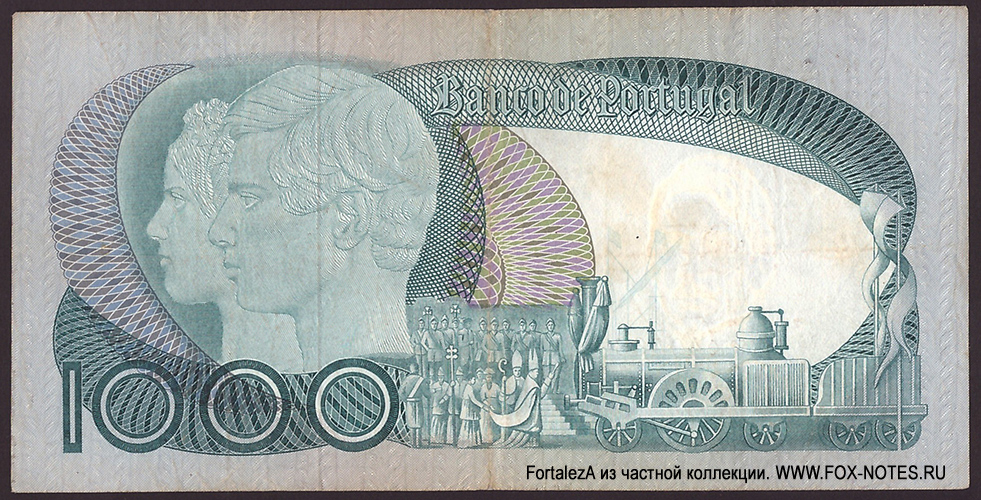 Banco de Portugal 1000 escudos 1982