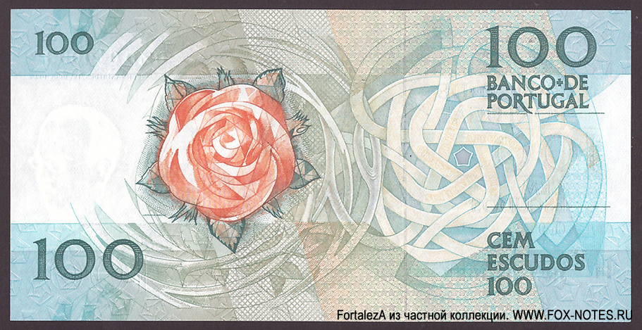 Banco de Portugal 100 escudos 1988