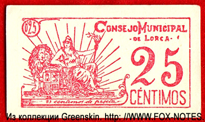  El Conse jo Municipal di Lorka 25  1937 