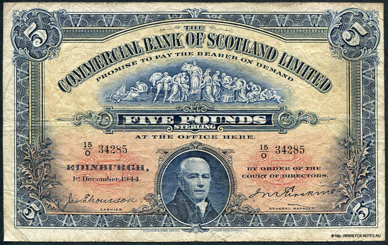  The Commercial Bank of Scotland Ltd 5  1944