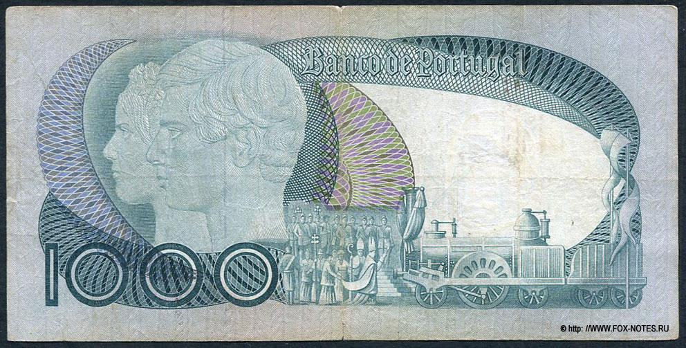 Португалия 1000 эскудо 1980