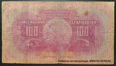   . Banco Nacional Ultramarino. 100  1941