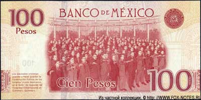 Billete Banco de México 100 pesos 2016