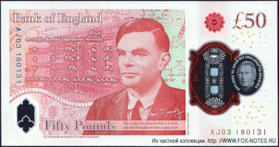 Governor and Company of the Bank of England 50 pounds 2024