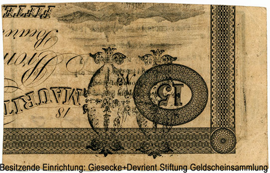 1 Dollar, 1.9.1842 Mauritius (Colony). Government