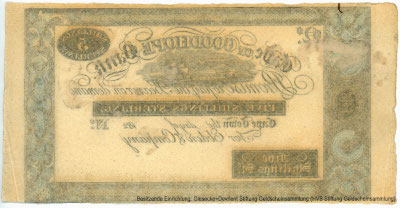 Cape of Good Hope Bank 5 Schilling sterling 1828