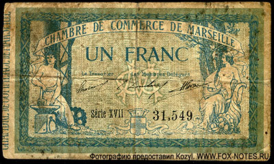 Chambre de Commerce Marseille 1   5 Novembre 1915.