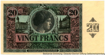 Bon de Caisse. 20 Francs. 1926.